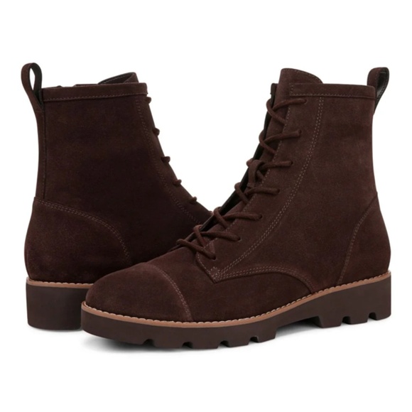 VIONIC Chocolate Ganache Lani II Suede Boots size 6.5 - Picture 1 of 7